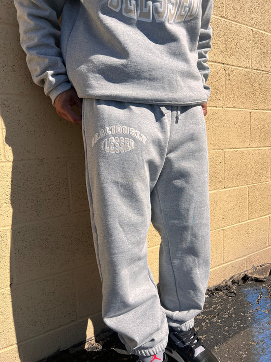 Gris et Crème Joggers